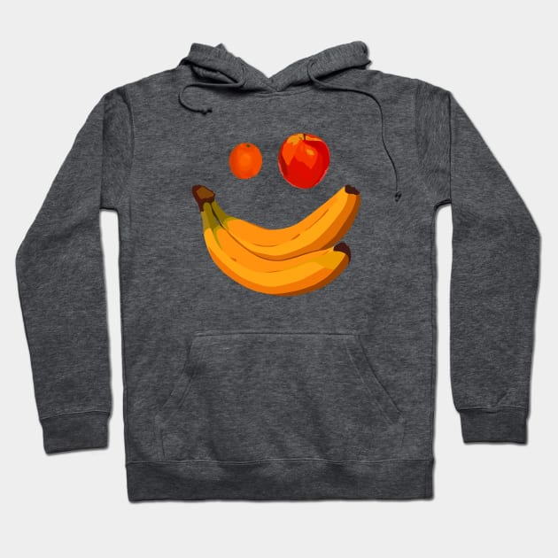 Fruit smiley Hoodie by helengarvey